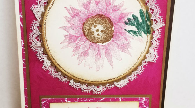 Technique Tuesday-Faux Embroidery using Painted Harvest