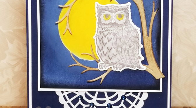 Moonlit Owl using NEW Occasions catalog!