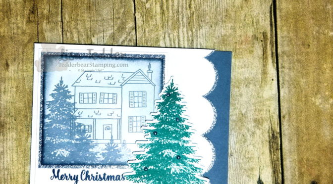 Christmas Card #15 Black and White Farmhouse Christmas