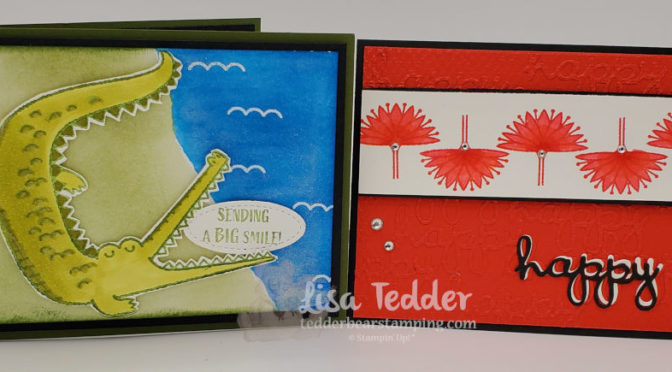 One stamp set – TWO different looks!