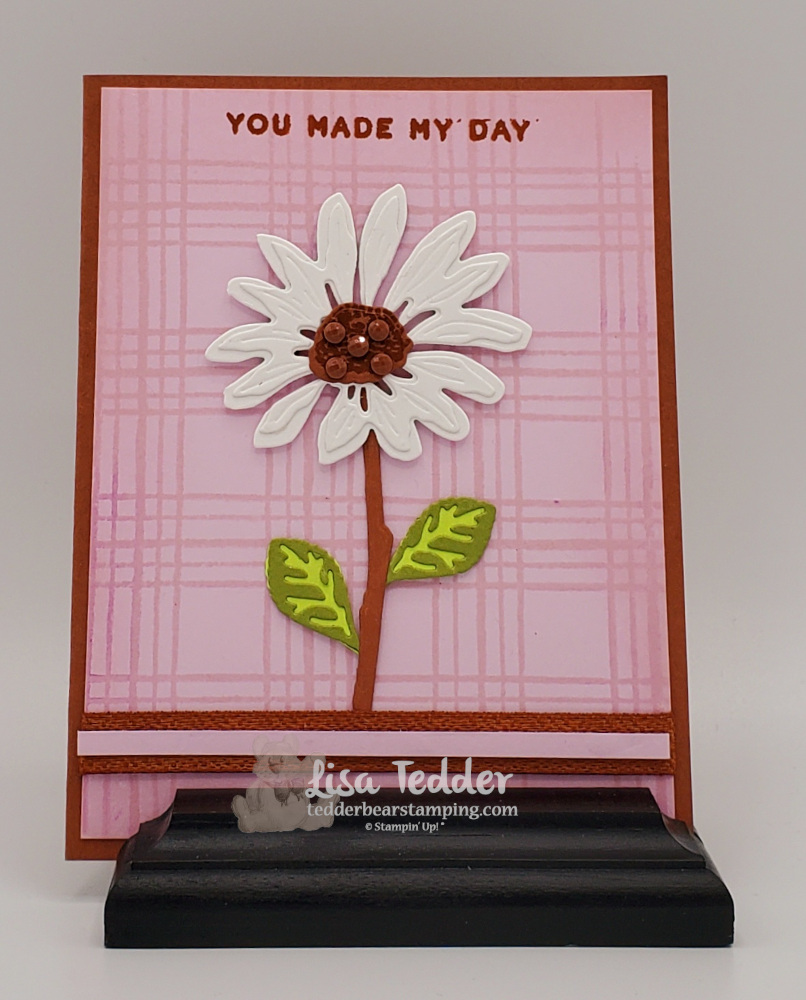 Simple Cheerful Daisies Greeting Card, well as simple as I get.